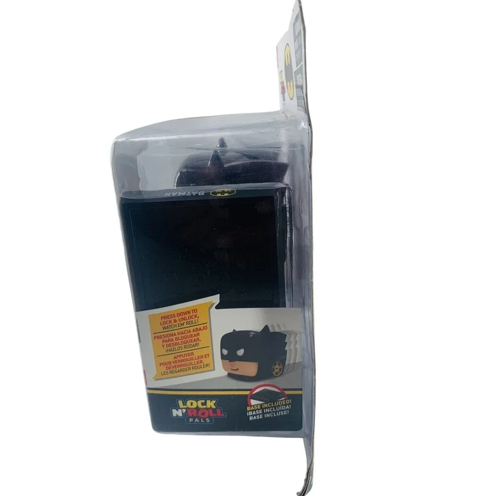 DC Batman Lock‎ N Roll Pals 2-in-1 Hybrid Figure to Vehicle Toy 236065 New